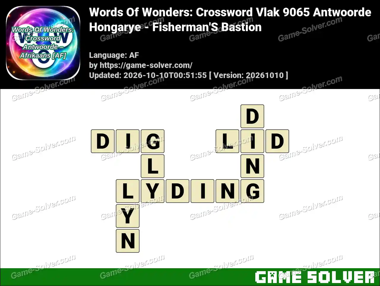 Words Of Wonders: Crossword Vlak 9065 Antwoorde – Hongarye – Fisherman’S Bastion
